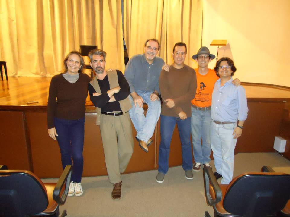 with Maria Haro, Alberto Cumplido, Nicolas de Souza Barros, LC Barbieri